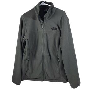 The North Face Men's Textured Full Zip-Up Fleece Jacket Size M US
